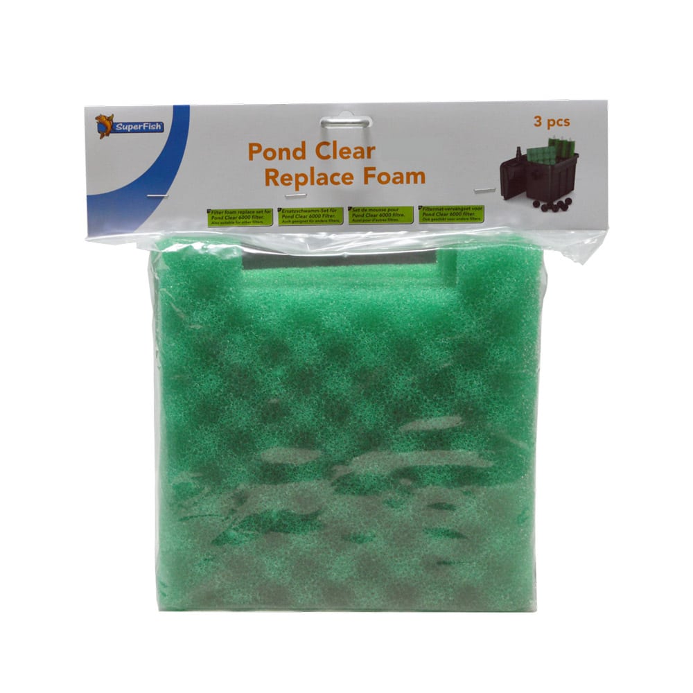 SuperFish mousse pour Pond Clear 3000 – 3 pcs
