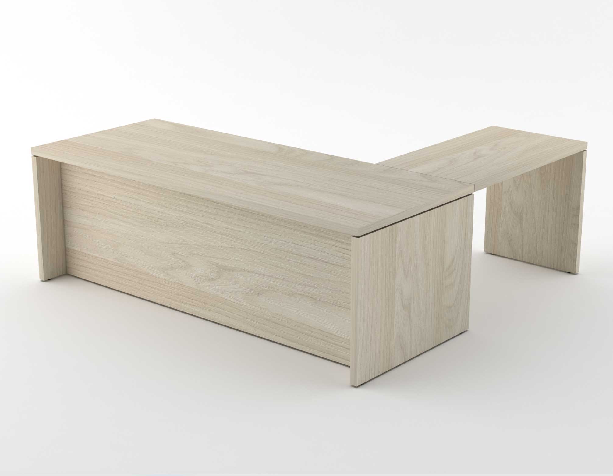 Lithos / Bureau de direction avec retour et voile de fond intégral – Image 2
